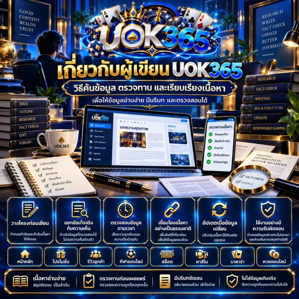 uok365 ผู้เขียน